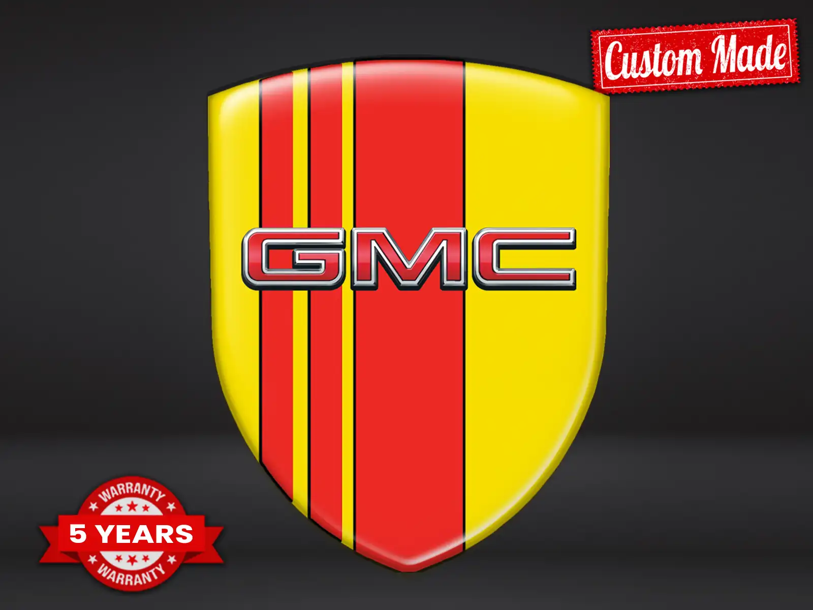 GMC Adesivi Lunotto Auto Racing Premium Drift